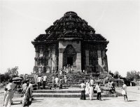 Sun Temple of Konarka, 13th century CE, Orissa, India, designed as Sun God Surya’s celestial chariot.