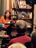 Speaking on *Once Upon a Yugoslavia* at The Bookstore, Lenox, Massachusetts, December 2015.