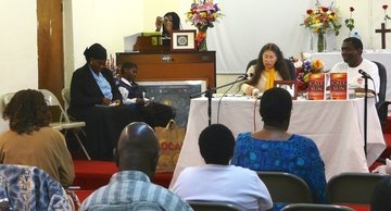 Speaking on Sun-consciousness at Christ School of Living, Philadelphia, 2008.