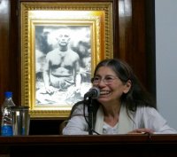 Speaking on “The Good Life and Conscious Consuming” at the Ramakrishna Mission Institute of Culture as part of the Institute’s “Advanced Course on International Understanding for Human Unity,” held in conjunction with UNESCO, Kolkata, India, 2010.
